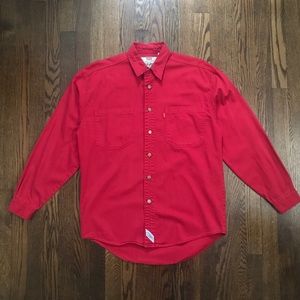 Vintage Levi’s Red Denim Over Shirt